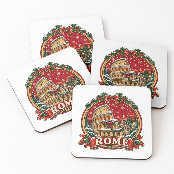 Item preview, Rome Christmas Shirt – Vintage Colosseum Winter Retro Travel Design designed and sold by Globalcitytees.