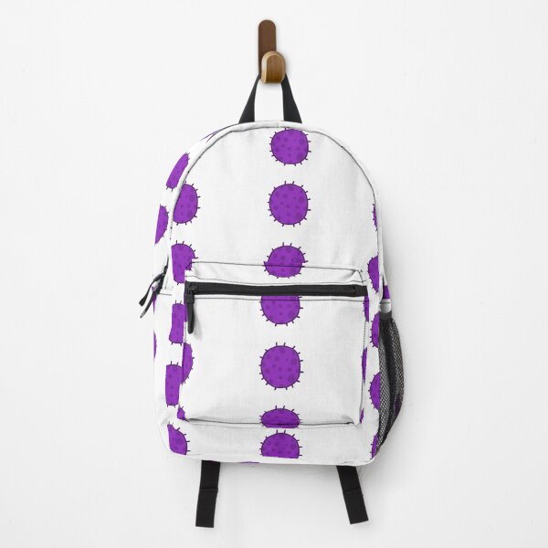 Item preview, Cute Purple Virus Cell Illustration - Hand Drawn Germ Art designed and sold by SomiMotion.