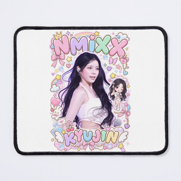 Item preview, Kyujin NMIXX Pastel Fanart – Heavy Serenade Kpop Collector Art designed and sold by Valereekmerch.