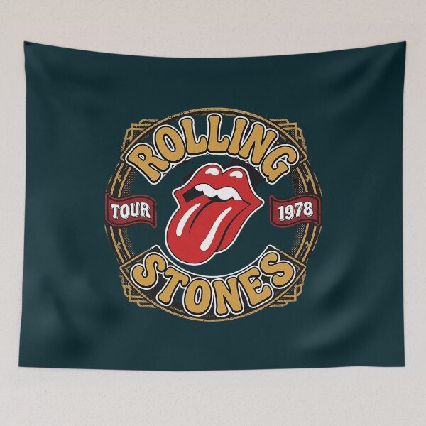 Item preview, Rolling Stones 1978 Tour Circular Badge designed and sold by HermistonGino.