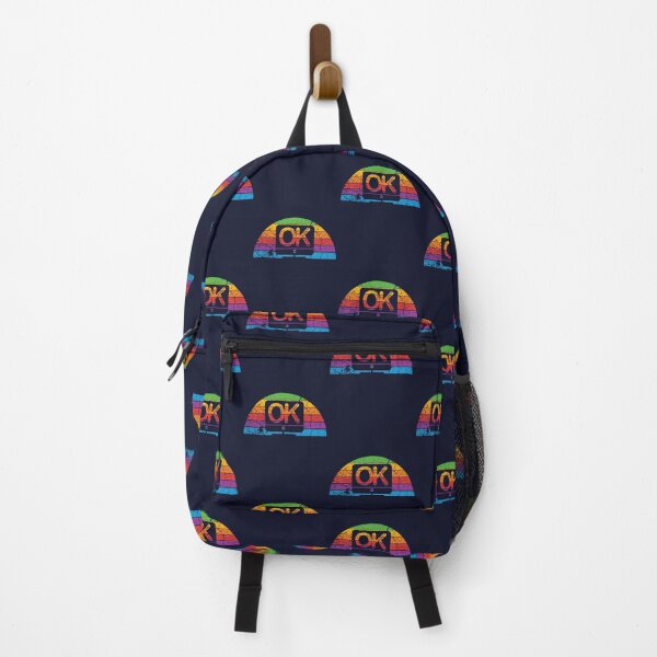 Item preview, Computer Says OK Retro Rainbow Screen Design designed and sold by unrealindeed.