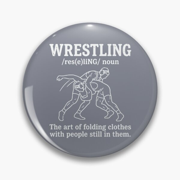 Item preview, Wrestling /Res(E)Ling/ Noun The Art Of Folding Clothes With People Still In Them. Funny Wrestler Athlete Coach designed and sold by SofiBlair.