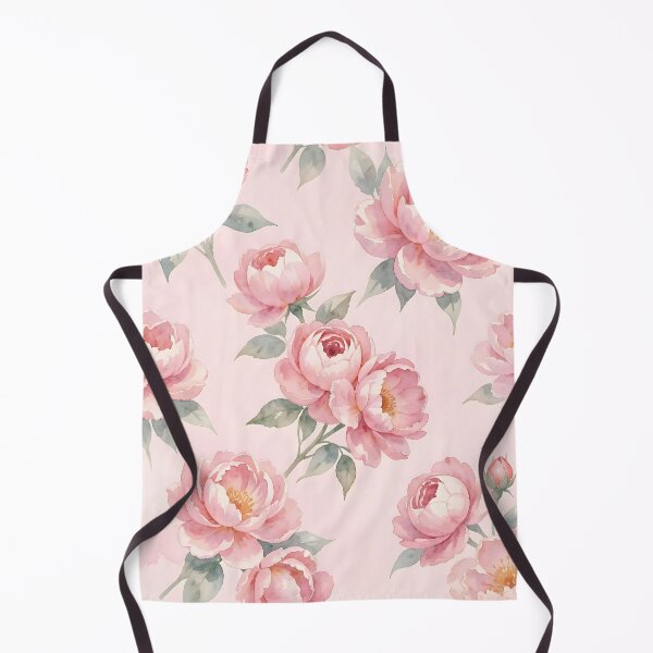 Item preview, Watercolor Pink Peonies – Elegant Pastel Floral Pattern designed and sold by ZanyPaintbrush.