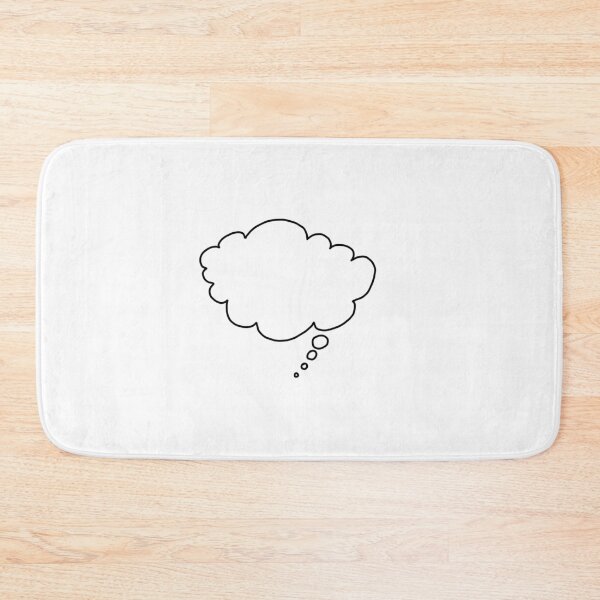 Item preview, Thought Bubble Doodle Illustration - Hand Drawn Thought Cloud Art designed and sold by SomiMotion.