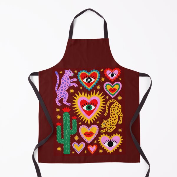 Item preview, Leopard Love – Colorful Pop Art Hearts & Eyes designed and sold by KiraChie.