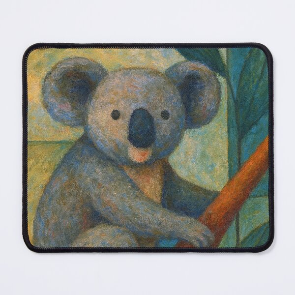 Item preview, Koala Portrait – A Wildlife Painting designed and sold by GalleryKauffeld.