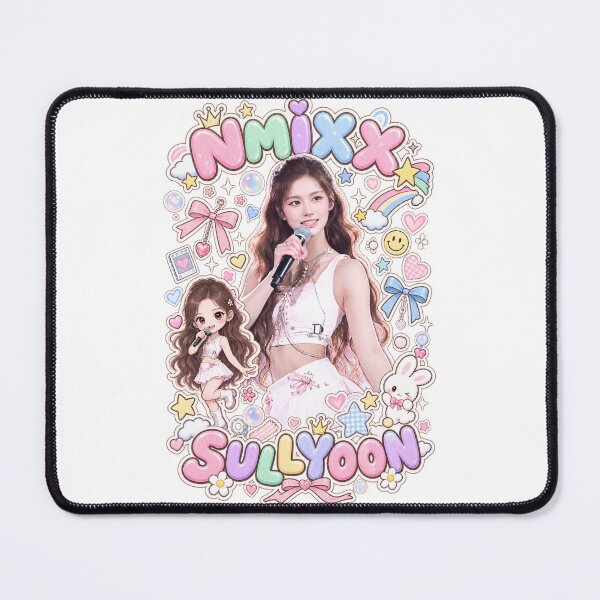 Item preview, SULLYOON NMIXX Heavy Serenade Fanart – Pastel Kpop Merch designed and sold by Valereekmerch.