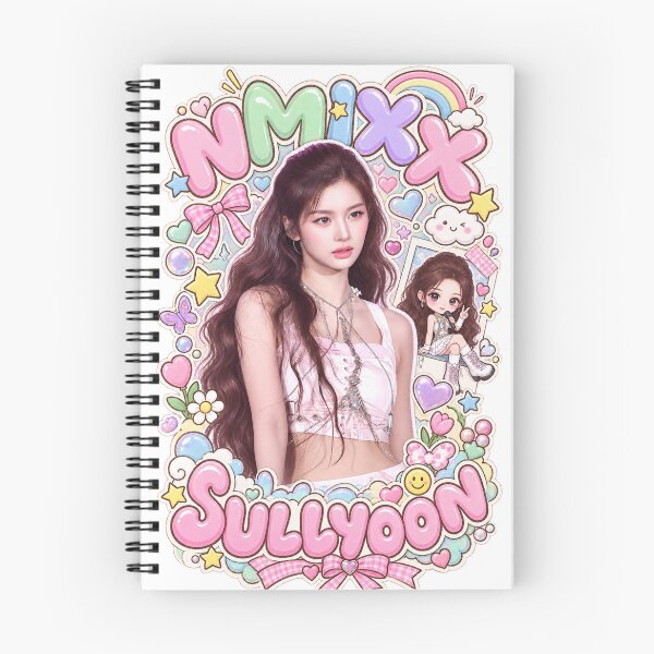 Item preview, Sullyoon NMIXX Sticker Collage – Heavy Serenade Fanmade Art designed and sold by Valereekmerch.