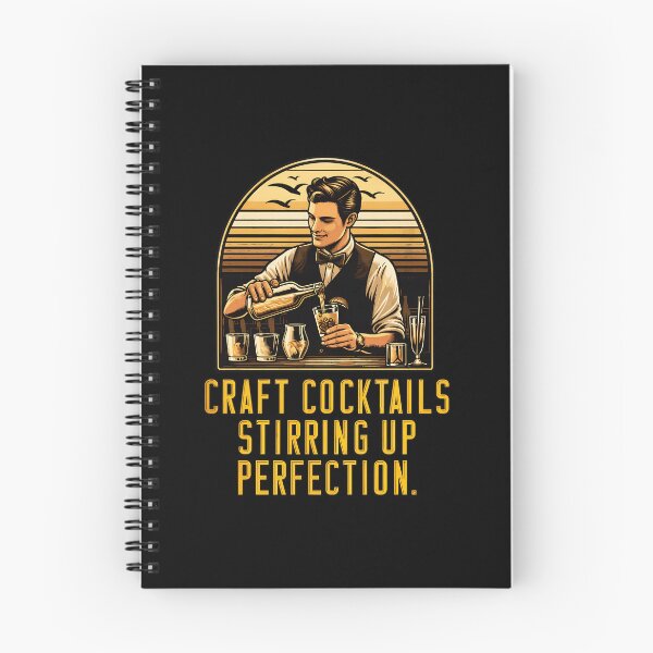 Item preview, Craft Cocktails Stirring Up Perfection Bartender Art designed and sold by dargarhhodo.