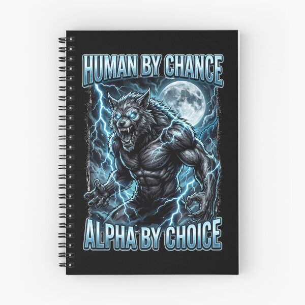 Item preview, Funny Alpha Wolf Meme Human By Chance Alpha Choice  designed and sold by MOONE FLOWER.