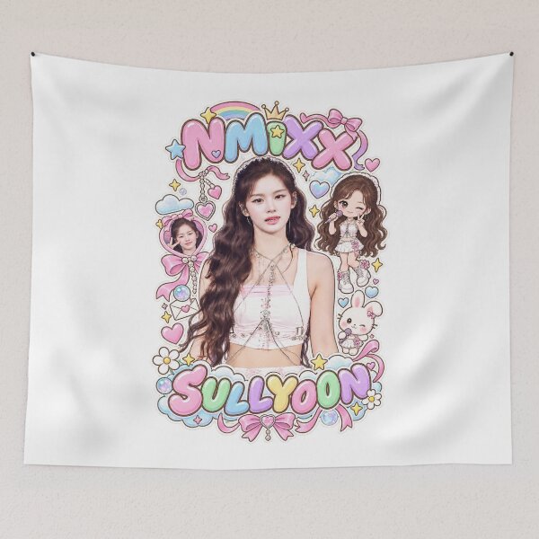Artikelvorschau, Sullyoon NMIXX Pastel Collector Art – Heavy Serenade Fanmade entworfen und verkauft von Valereekmerch.