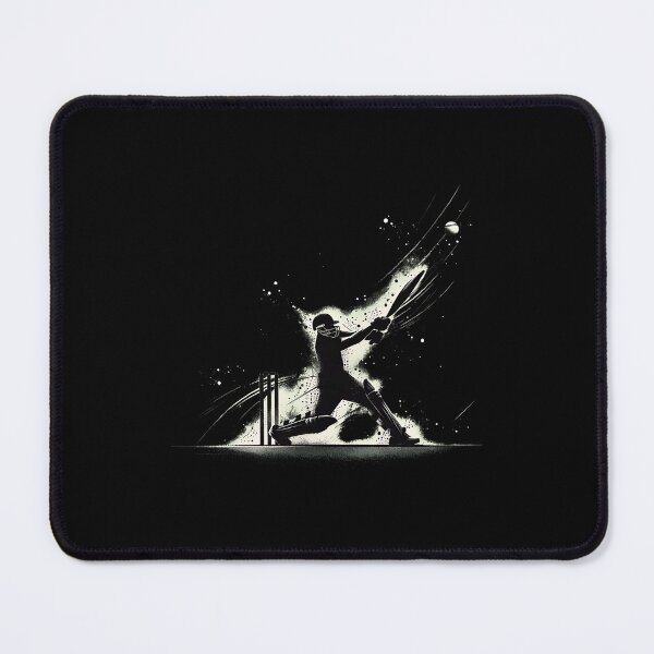 Item preview, Cricket Batsman Action Spray Paint Art designed and sold by ironsumjindra.