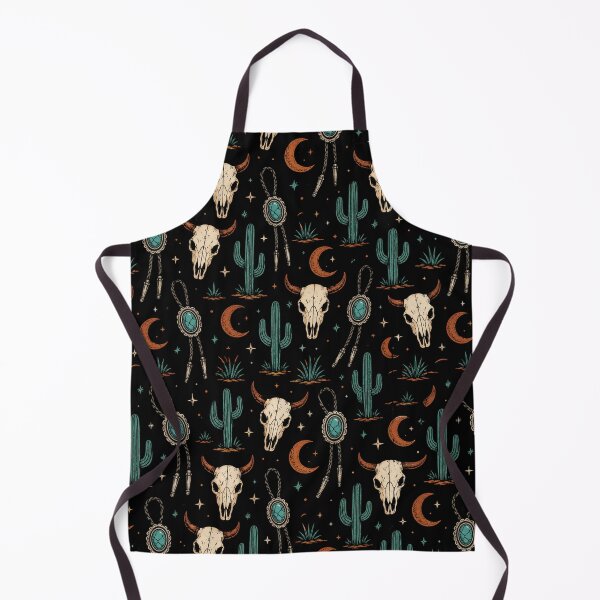Item preview, Gothic Western Desert Skull Seamless Pattern Design designed and sold by Fanverse Merchandise.