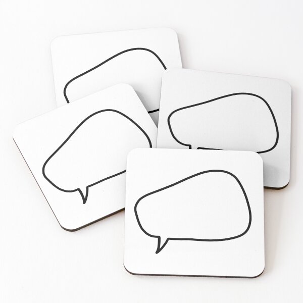 Item preview, Speech Bubble Line Art Illustration - Hand Drawn Talk Bubble Art designed and sold by somimalikkk.