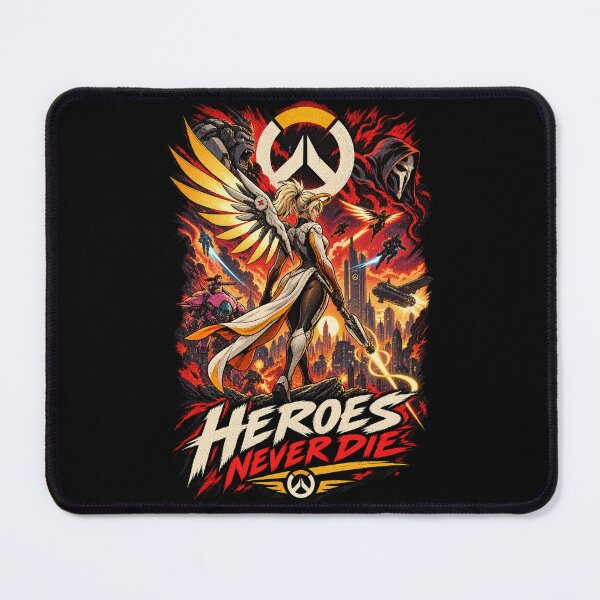 Item preview, Mercy Heroes Never Die  designed and sold by Gabriela Mihai.