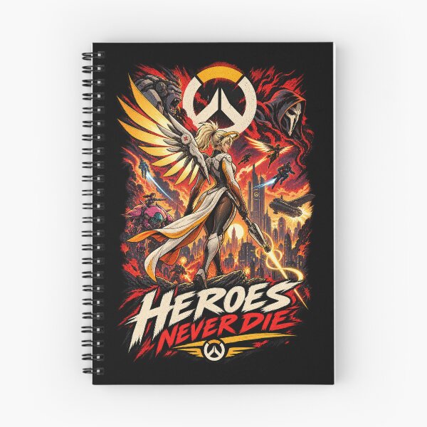 Item preview, Mercy Heroes Never Die  designed and sold by Gabriela Mihai.