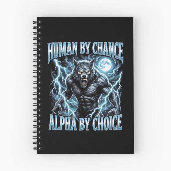 Item preview, Funny Alpha Wolf Meme Human By Chance Alpha Choice  designed and sold by MOONE FLOWER.