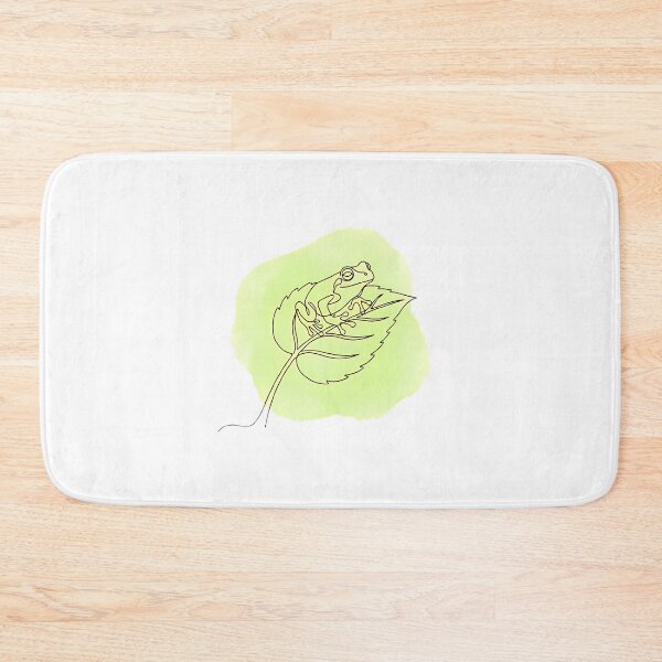 Item preview, Tree Frog on Leaf Line Art Cute Frog Lover Gift designed and sold by GTFullShop.