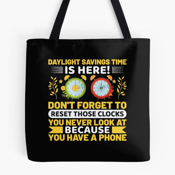 Item preview, Daylight Savings Time Humor Alarm Clock Phone designed and sold by ironsumjindra.