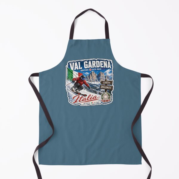 Item preview, Val Gardena Italia Dolomitas Esquí Esquí Pegatina Camiseta 03 designed and sold by OuterShellUK.
