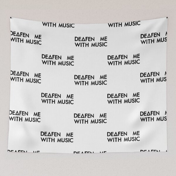 Item preview, Deafen Me With Music (Black) designed and sold by condon-alanex.