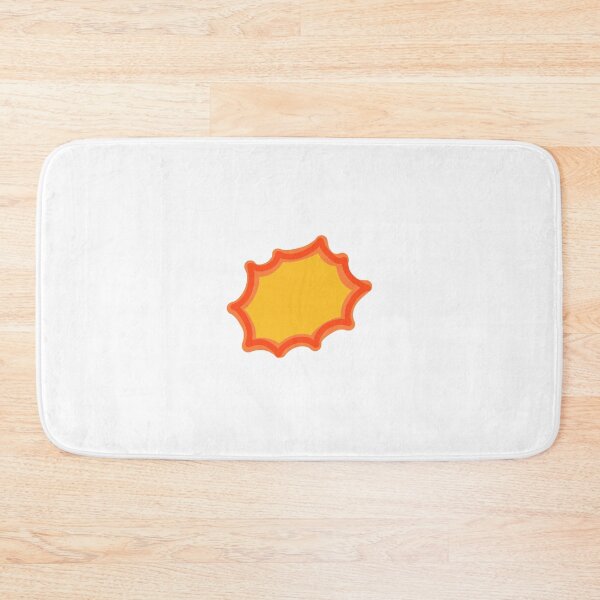 Item preview, Comic Book Explosion Burst Sticker - Orange Pop Art Bubble Design designed and sold by somimalikkk.