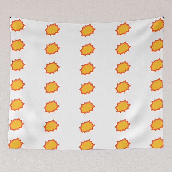 Item preview, Comic Book Explosion Burst Sticker - Orange Pop Art Bubble Design designed and sold by SomiMotion.