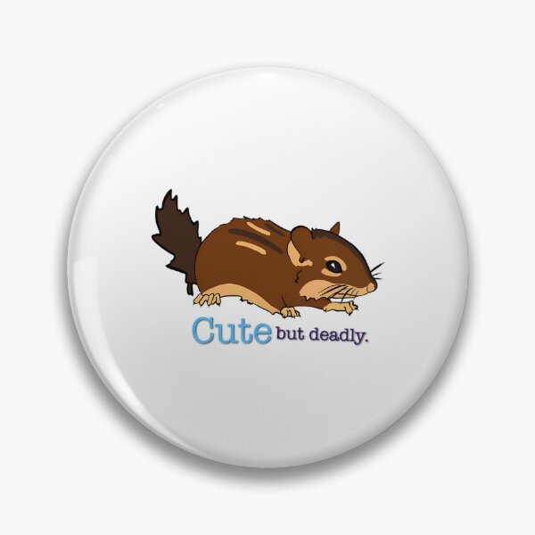 Item preview, Cute But Deadly Chipmunk designed and sold by loera-emelina.