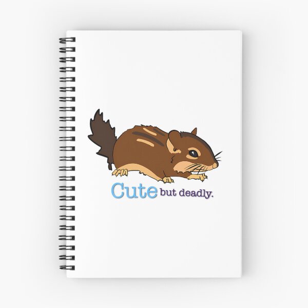 Item preview, Cute But Deadly Chipmunk designed and sold by loera-emelina.