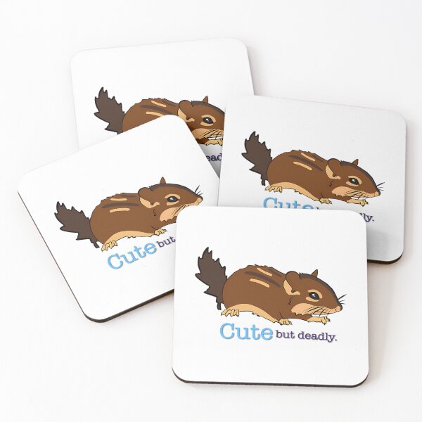 Item preview, Cute But Deadly Chipmunk designed and sold by loera-emelina.