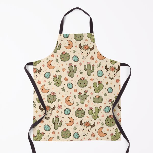 Item preview, Cute Desert Skull Cactus Seamless Pattern Design designed and sold by Fanverse Merchandise.
