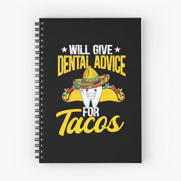 Item preview, Dental Advice For Tacos Funny Tooth Sombrero Taco Design designed and sold by ironsumjindra.