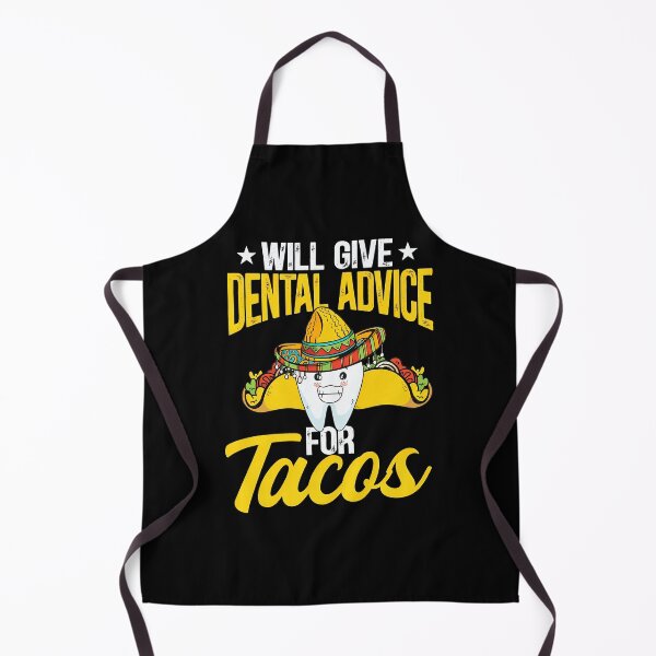 Item preview, Dental Advice For Tacos Funny Tooth Sombrero Taco Design designed and sold by ironsumjindra.