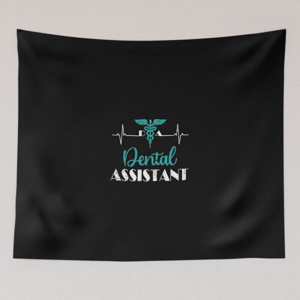 Item preview, Dental Assistant Caduceus EKG Heartbeat designed and sold by ClayMontgomery.