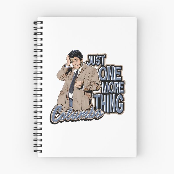 Item preview, Columbo Just One More Thing designed and sold by mathieu-helmic.