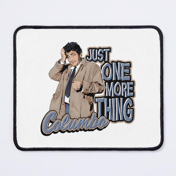 Item preview, Columbo Just One More Thing designed and sold by mathieu-helmic.