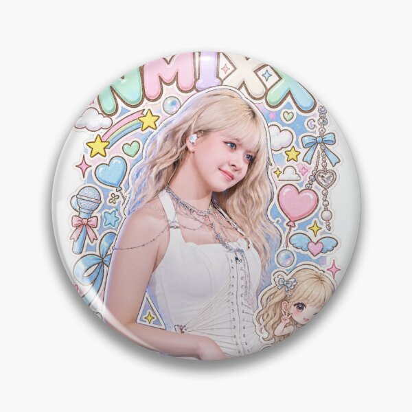 Item preview, LILY NMIXX Heavy Serenade Fanart – Pastel Kpop Merch Design designed and sold by Valereekmerch.