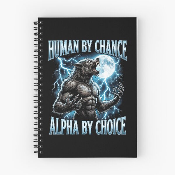 Item preview, Funny Alpha Wolf Meme Human By Chance Alpha Choice  designed and sold by MOONE FLOWER.