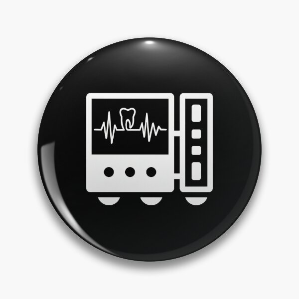 Item preview, Dental Monitor Heartbeat Tooth Graphic designed and sold by ironsumjindra.