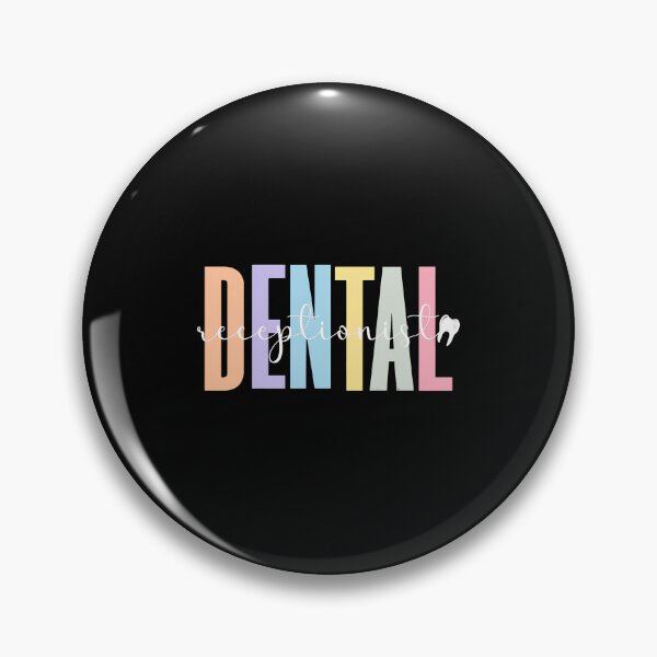 Item preview, Dental Receptionist Pastel Gradient Tooth Art designed and sold by dargarhhodo.