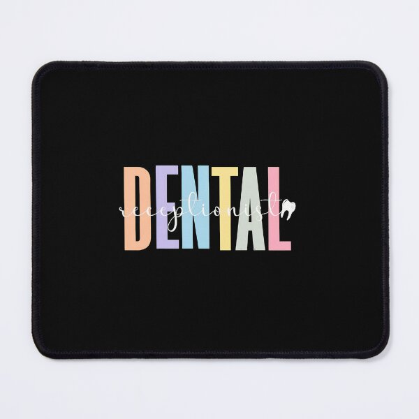 Item preview, Dental Receptionist Pastel Gradient Tooth Art designed and sold by dargarhhodo.
