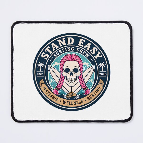 Item preview, Stand Easy Veteran Surf Club Logo Sunshine Coast - - Female Warrior designed and sold by baleigh-mallon.