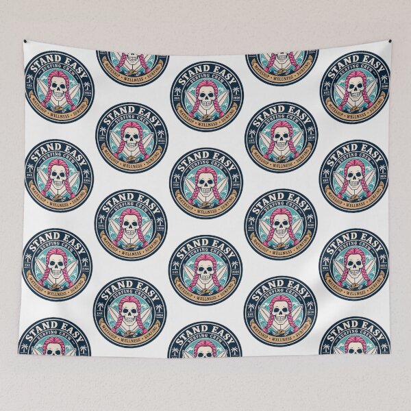 Item preview, Stand Easy Veteran Surf Club Logo Sunshine Coast - - Female Warrior designed and sold by baleigh-mallon.