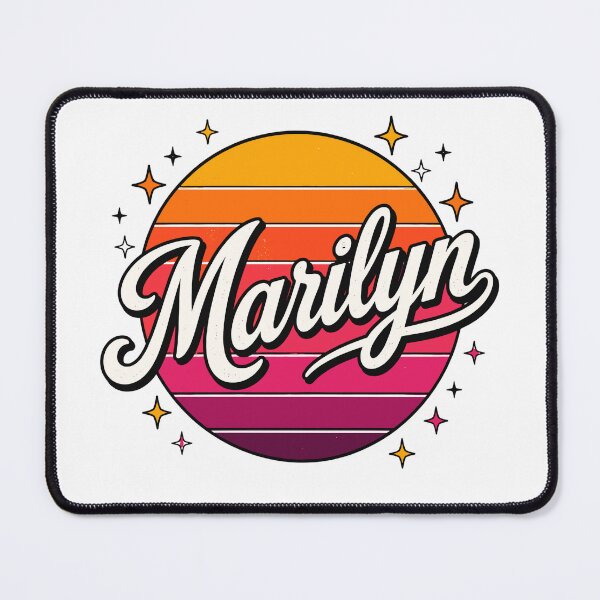 Item preview, Marilyn Name | Retro Sunset Personalized | Vintage 70s Name Design designed and sold by ZIGLWORKS.