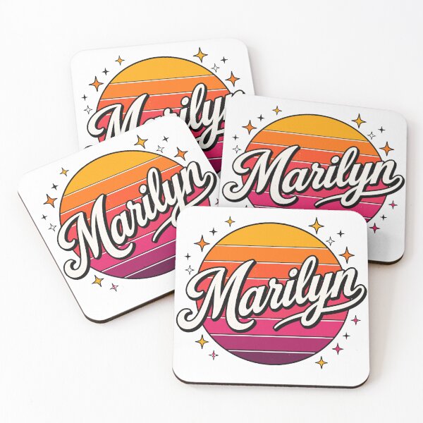 Item preview, Marilyn Name | Retro Sunset Personalized | Vintage 70s Name Design designed and sold by ZIGLWORKS.