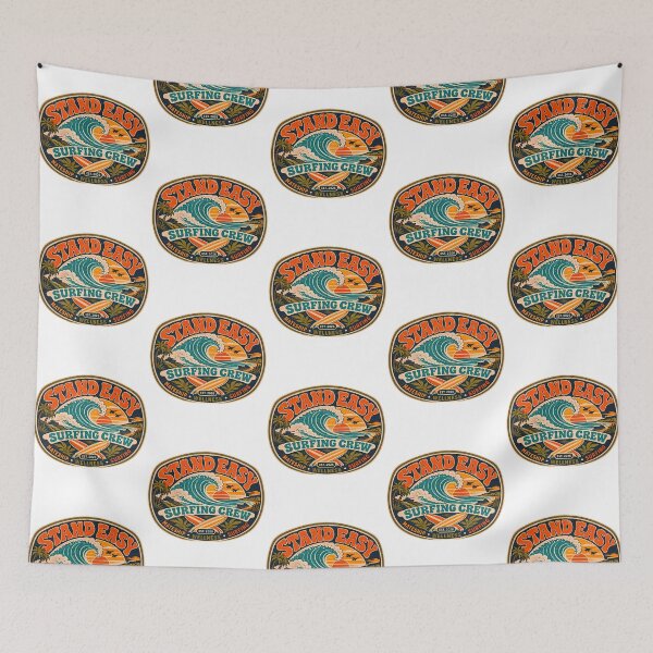 Item preview, Stand Easy Veteran Surf Club Logo Sunshine Coast - Craig'S Retro Horizontal Variant designed and sold by baleigh-mallon.