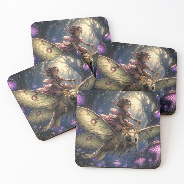 Item preview, Fairycore Aesthetic: Moth Rider designed and sold by bapupa.