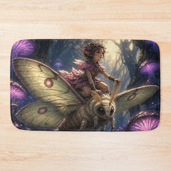 Item preview, Fairycore Aesthetic: Moth Rider designed and sold by bapupa.