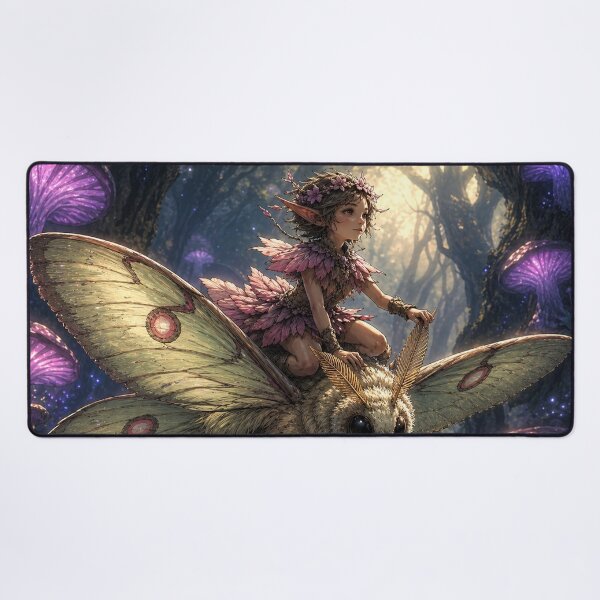 Item preview, Fairycore Aesthetic: Moth Rider designed and sold by bapupa.