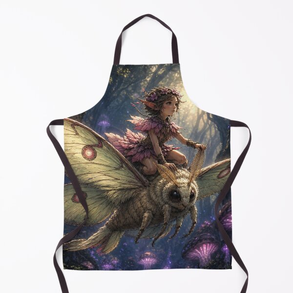 Item preview, Fairycore Aesthetic: Moth Rider designed and sold by bapupa.